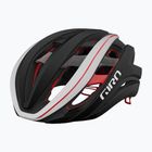 Cyklistická přilba Giro Aether Spherical MIPS matte black/white/red