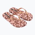 Dámské žabky Ipanema Animal Print beige/gold