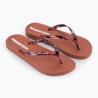 Dámské žabky  Ipanema Anat Connect brown/clear
