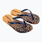 Dámské žabky Ipanema Animal Print VI yellow/pearly blue