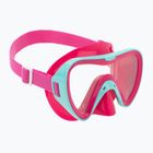 Dětská šnorchlovací maska  Mares Turtle aqua/pink