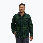 Pánská trekingová košile Black Diamond Project Heavy Flannel palm green/anthracite plaid