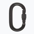 Karabina Black Diamond Oval Keylock SCRWGT black