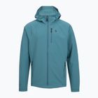 Pánská mikina Black Diamond Coefficient Storm Full Zip Hoody creek blue