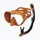 Sada na šnorchlování SEAC X-Frame Combo orange