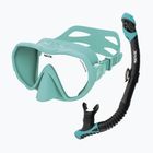 Sada na šnorchlování SEAC X-Frame Combo tiffany