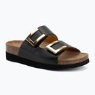 Dámské pantofle Scholl Montery 2 Straps Ad Med černé