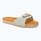 Dámské pantofle Scholl Pescura Flat Massage Lea off white