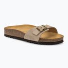 Dámské pantofle Scholl Estelle Sue dark beige