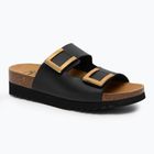 Dámské nazouváky Scholl Monterey 2 Straps Ad Med black