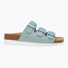 Dámské nazouváky Scholl Rio Wedge Ad Med pale blue