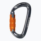 Lezecká karabina CAMP Orbit 2Lock gun metal/orange