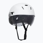 Cyklistická helma MET Codatronica white/silver matte glossy