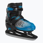Dětské lední brusle Roces Jokey Ice X black/astro blue