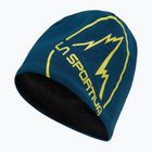 La Sportiva Circle Beanie storm blue/lime peach zimní čepice