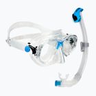 Potápěčská sada Cressi Marea + Seal Dry Jr clear/azure