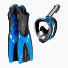 Potápěčská sada Cressi Baron + Tonga black/blue