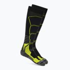 Lyžařské ponožky Mico Medium Weight Superthermo Natural Marino Ski black/fluorescent yellow