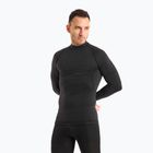 Pánská termoakční mikina Mico Odor Zero Mock Neck nero