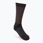 Mico Medium Weight Crew Outdoor Tencel šedobéžové trekové ponožky CA01550