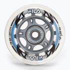 Kolečka kolečkových bruslí s ložisky FILA Wheels+A5+Alus 6mm white