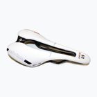 Sedlo na kolo Selle Italia SLR Boost Tm, Superflow, Maganese Rail, Soft-Touch bílé