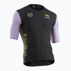 Pánský cyklistický dres Northwave Extreme Evo black/lilac