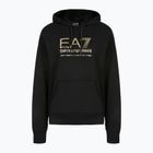Pánská mikina EA7 Emporio Armani Train Visibility Hoodie black / gold