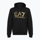 Pánská mikina EA7 Emporio Armani Train Logo Series Big Logo Hoodie black