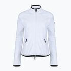 Dámská lyžařská mikina EA7 Emporio Armani Ski Cortina Powerstretch Fz white