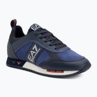 Boty EA7 Emporio Armani Black & White Suede sky captain / deep cobal / mineral