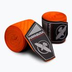 Boxerské bandáže Hayabusa Perfect Stretch  450 cm orange maze