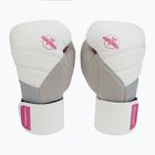 Boxerské rukavice Hayabusa T3 bílo-růžové T314G
