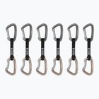 Sada horolezeckých expresů Grivel ALL-Round Alpha 6 pack 11 cm černá/žlutá
