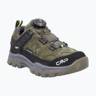 Dětské trekové boty CMP Kiruna Low FitGo Waterproof olive