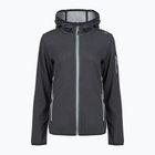 Dámská trekingová mikina CMP 34H6376 Fix Hood black/cement