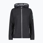 Dámská trekingová mikina CMP 34H6376 Fix Hood black/cement