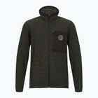 Pánská fleecová mikina CMP 35H3907 Melange Knitted forest melange/black/red