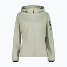 Dámská softshellová bunda CMP 39A5016 Zip Hoodie pistachio