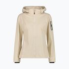 Dámská softshellová bunda CMP 39A5016 Zip Hood cream