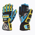 Lyžařské rukavice Level Worldcup CF yellow/blue