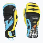 Lyžařské rukavice Level SQ CF Mitt yellow/blue