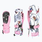 Dětské lyžařské rukavice  Level Junior Mitt pink