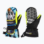 Dětské lyžařské rukavice  Level Junior Mitt yellow/blue
