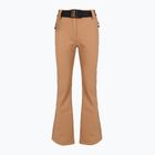 Dámské lyžařské kalhoty EA7 Emporio Armani Pure Softshell Waisted mocha mousse