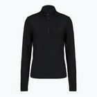 Dámská lyžařská mikina EA7 Emporio Armani Pure Powerstretch T-Top Half Zip black