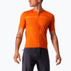 Pánský cyklistický dres  Castelli Unlimited Allroad orange rust