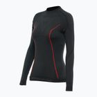 Dámské termo triko s dlouhým rukávem Dainese Thermo black/red