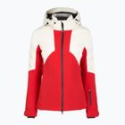 Dámská lyžařská bunda Dainese Zives Aerosense-Dry lily white/racing red