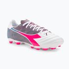 Pánské kopačky Diadora Brasil Elite Veloce GR LPU white/pink fluo/blue fluo